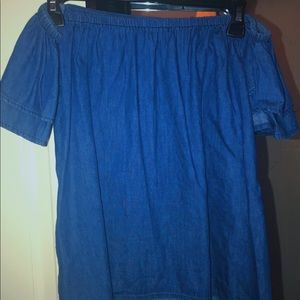 off the shoulder top